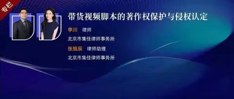 李川 张旭辰 | 带货视频脚本的著作权保护与侵权认定