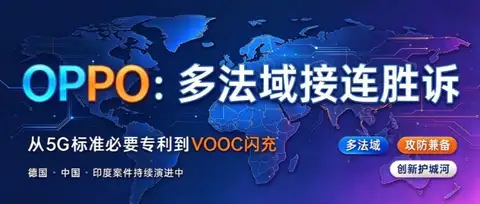 多法域接连胜诉｜从5G到闪充，看OPPO自研专利的实战力量